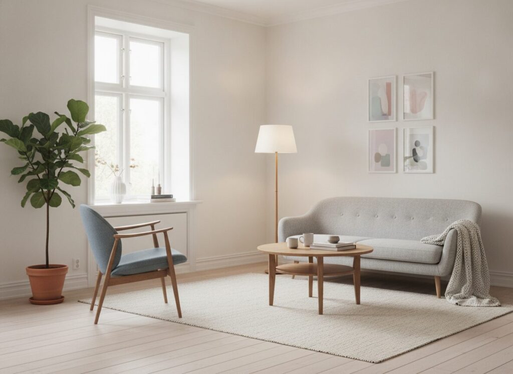 Combineer Scandinavische designklassiekers in een licht interieur Combineer Scandinavische designklassiekers in een licht interieur