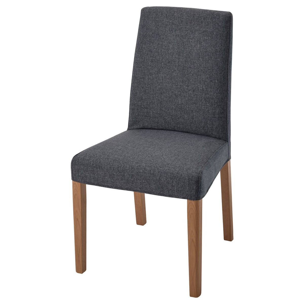 BERGMUND Eetkamerstoel - eikenpatroon/Gunnared middengrijs van IKEA