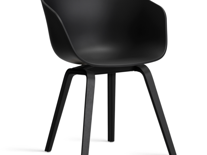 Eetkamerstoel AAC22 zwart onderstel black van Loods 5