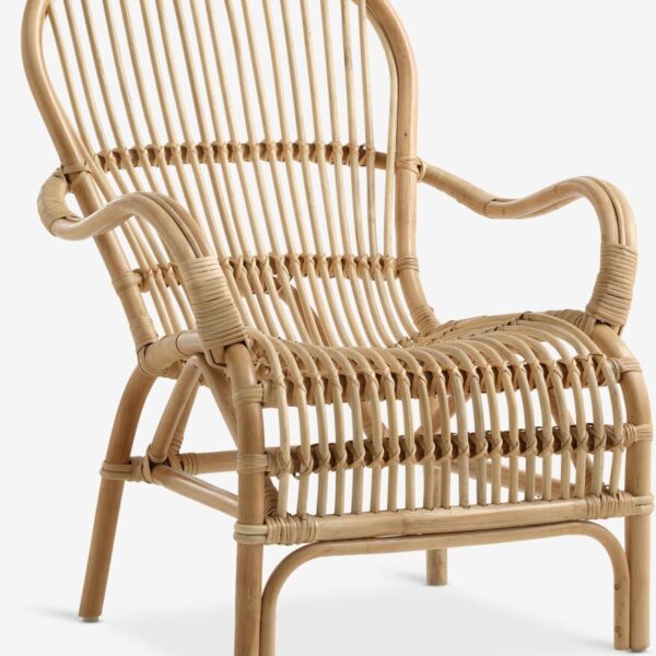 Fauteuil LISELEJE hoog naturel van JYSK