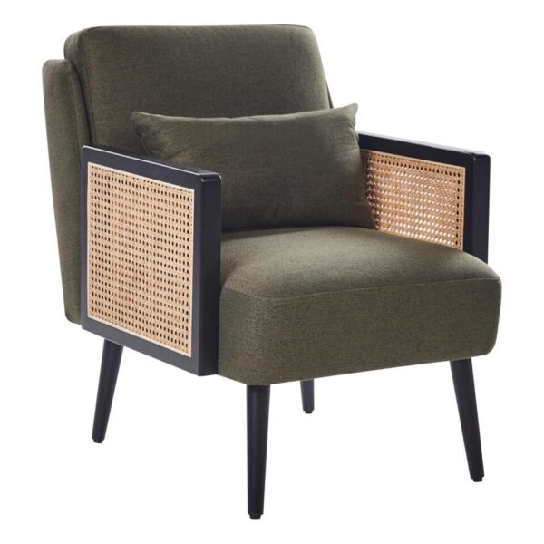 ORUM - Fauteuil - Donkergroen - Rotan van Leen Bakker