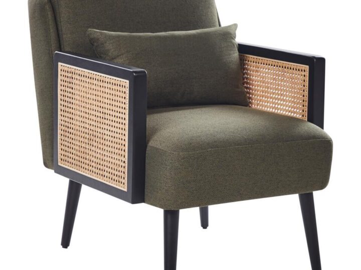 ORUM - Fauteuil - Donkergroen - Rotan van Leen Bakker
