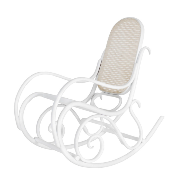 Schommelstoel Felicia Thonet Wit van Loods 5