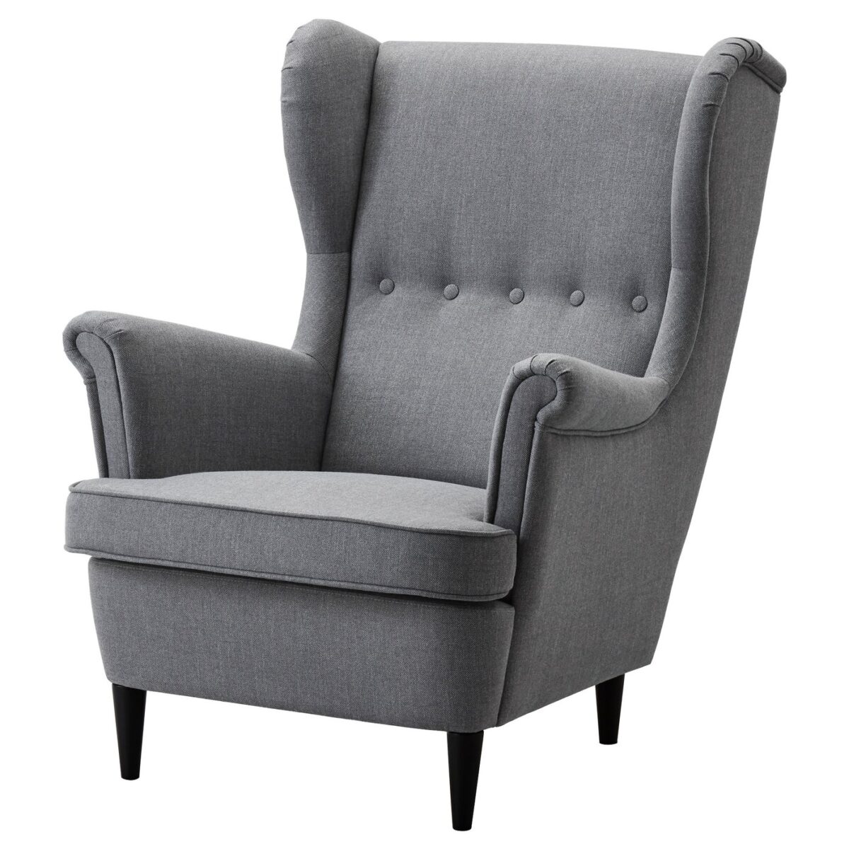 STRANDMON Oorfauteuil - Nordvalla donkergrijs van IKEA