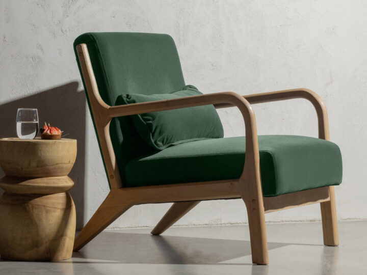 WOOOD Fauteuil 'Mark' Velvet van Sohome